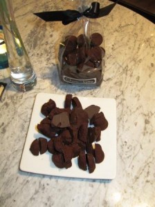 Chokladtryffel med lakritssmak