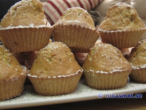 Muffins med morötter o sötmandel